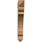 Ekena Millwork Olympic Arts & Crafts Smooth Bracket, Western Red Cedar, 5 1/2"W x 42"D x 42"H BKT06X42X42OLY03SWR - alternate 4